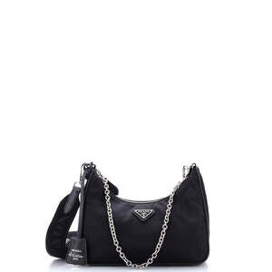 Prada Small Re-Edition 2005 Shoulder Bag Tessuto